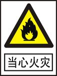 当心火灾