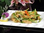 韭菜炒榆林豆腐