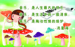 音乐展板 音乐室