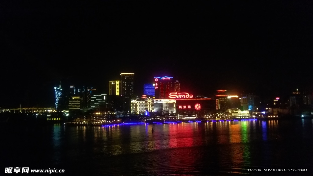 澳门城市夜景