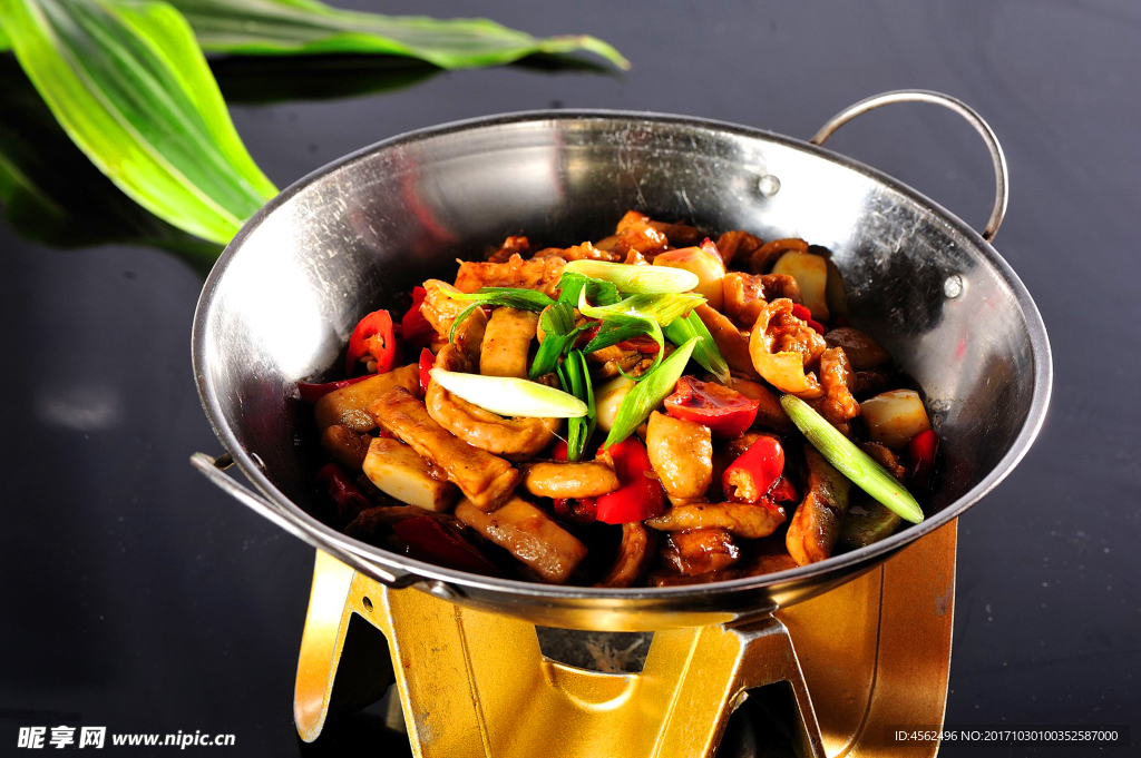 干锅肉片