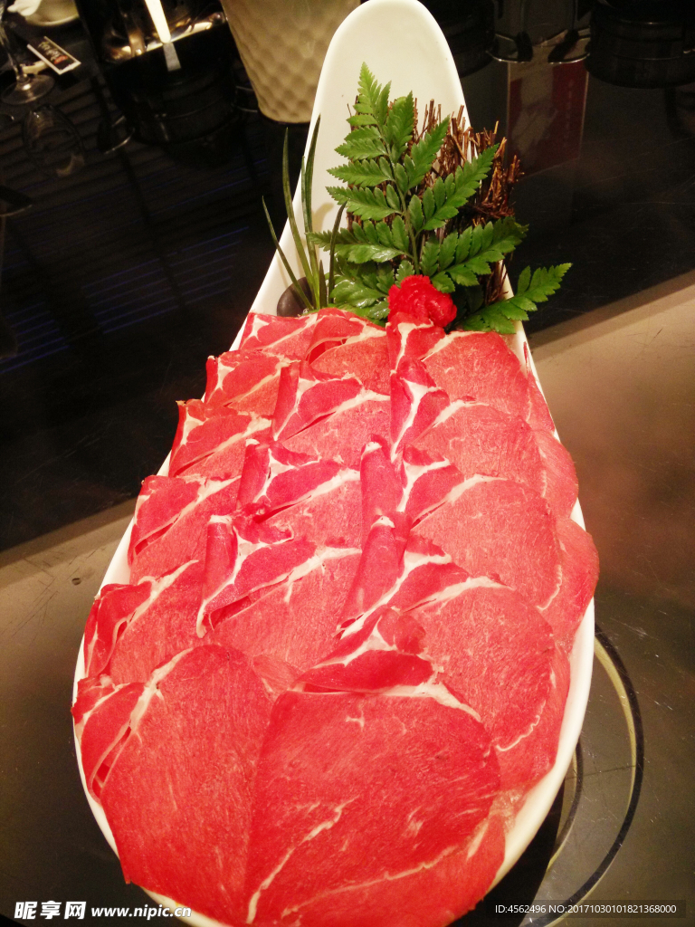 火锅肉片