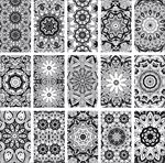 花边矢量图
