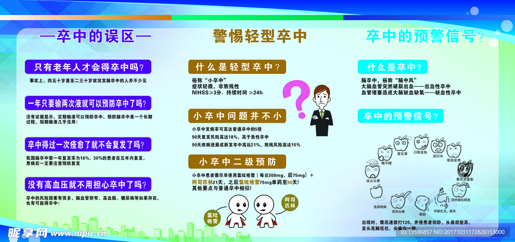 脑卒中版面