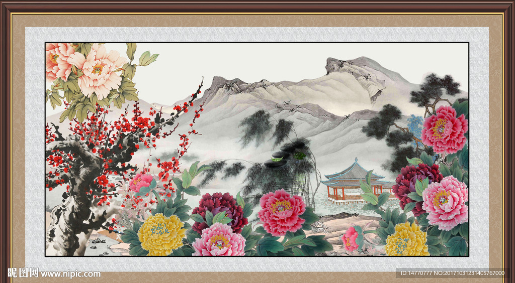 国画天香