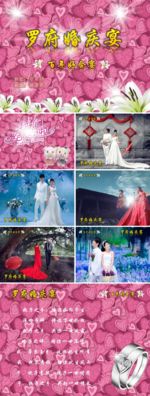 婚礼结婚请帖通用PPT婚礼模板