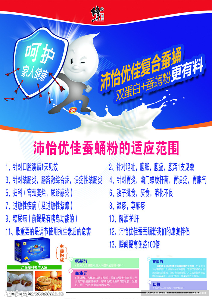 修正药业海报