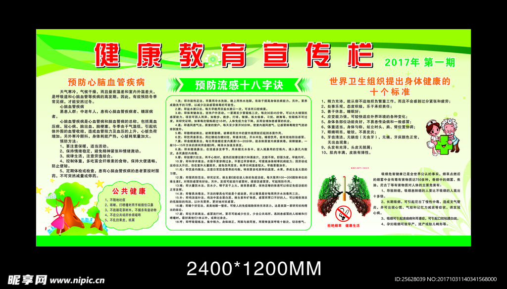 健康教育宣传栏