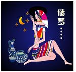 精美线描墙面装饰画