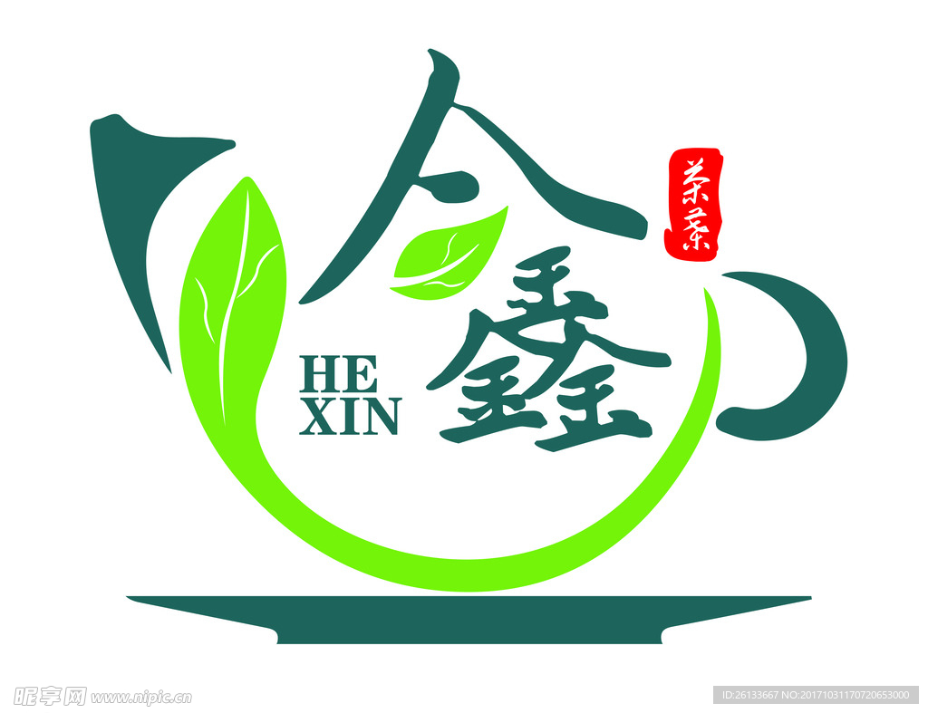 茶叶    茶壶  logo