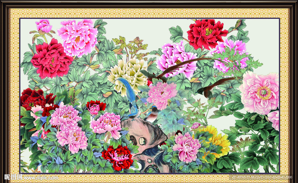 国画梅花