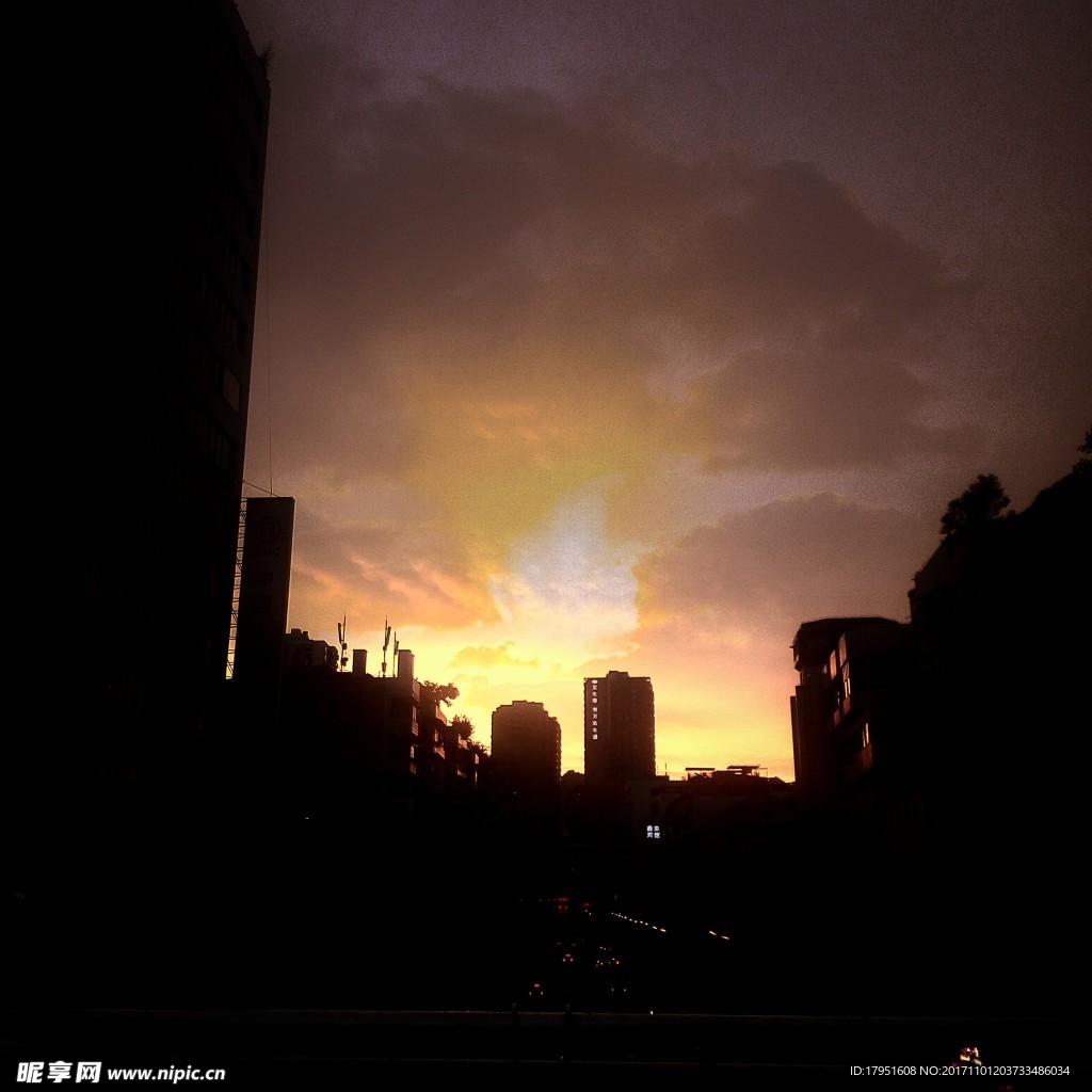 夕阳