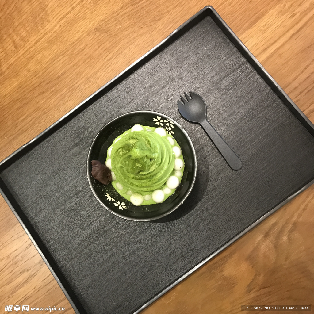 抹茶冰淇淋小丸子