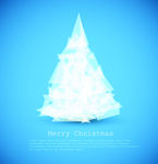 抽象三角圣诞树