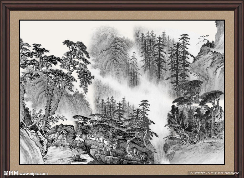 水墨国画