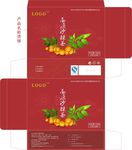 茶叶包装平面图