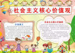 社会主义核心价值观小报