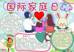 国际家庭日小报