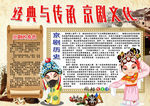 经典传承京剧文化小报