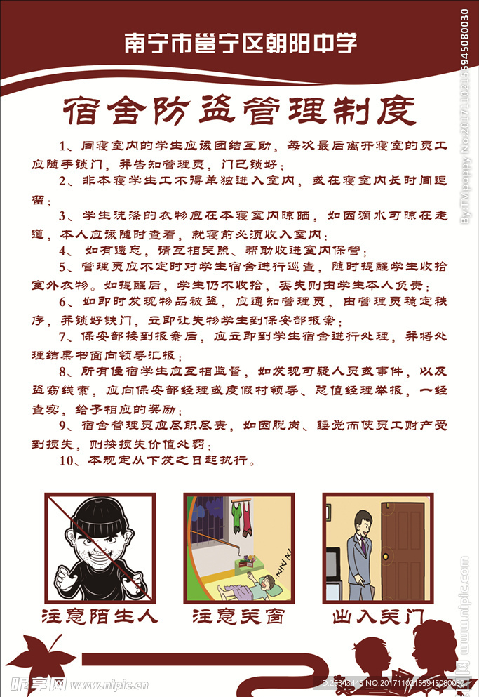 职责牌