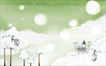 唯美冬季雪景