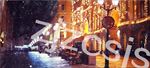 雪夜大街