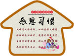 习惯教育展板