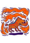 涂鸦小狗矢量图下载