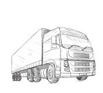 手绘车
