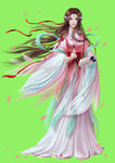 手绘古装美女