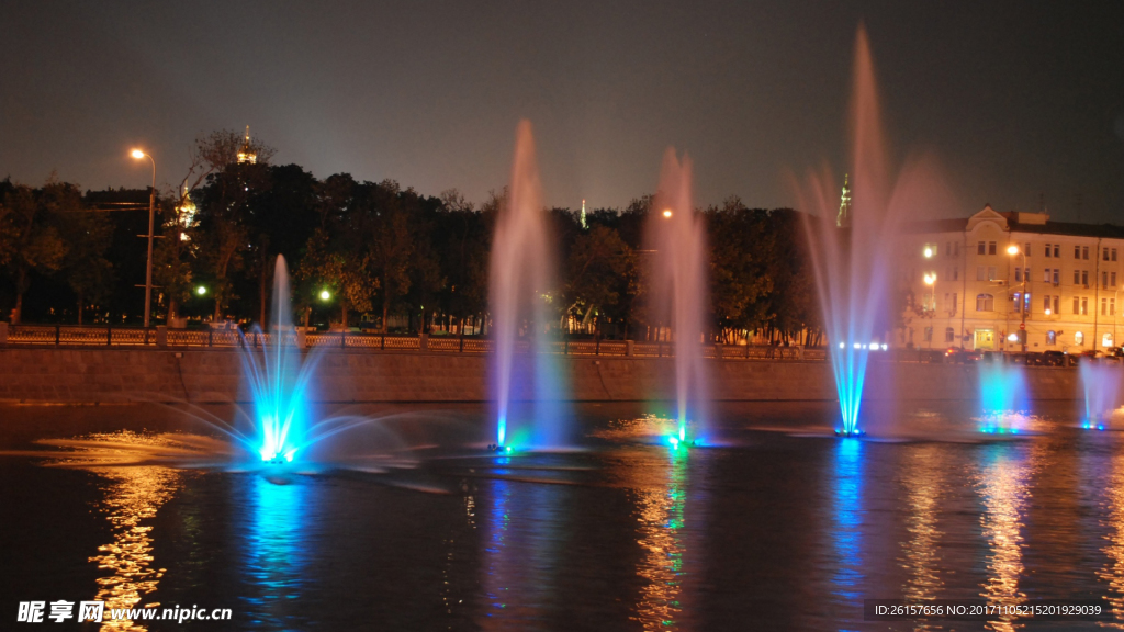 炫丽城市夜景