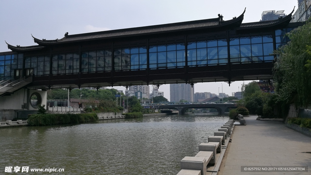 京杭运河廊桥