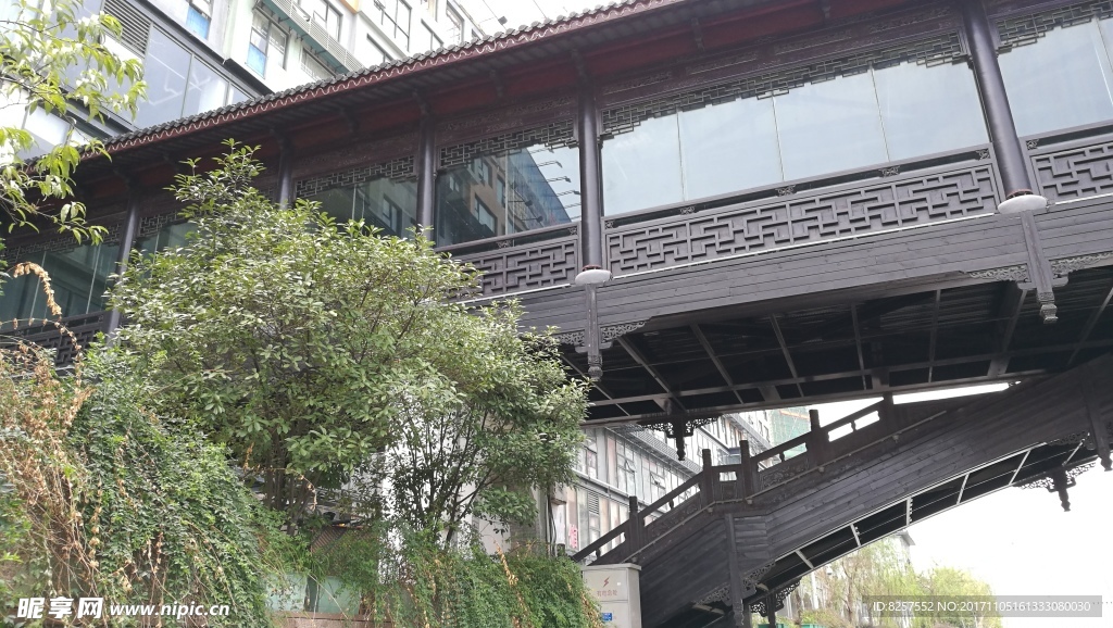 无锡古运河廊桥