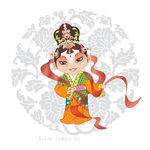 中国戏曲人物素材