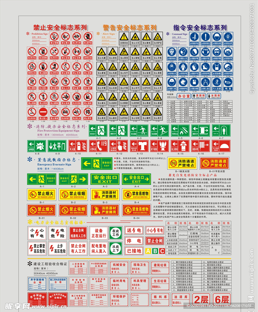 安全标志图标