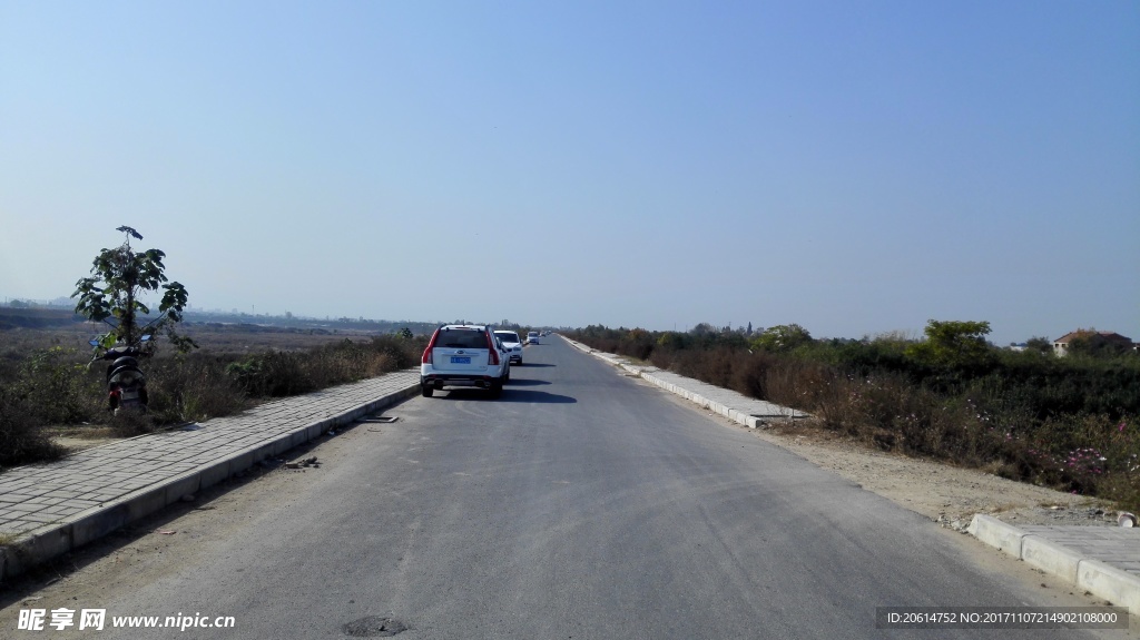 乡村道路风光