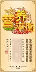部队食堂就餐文化展板