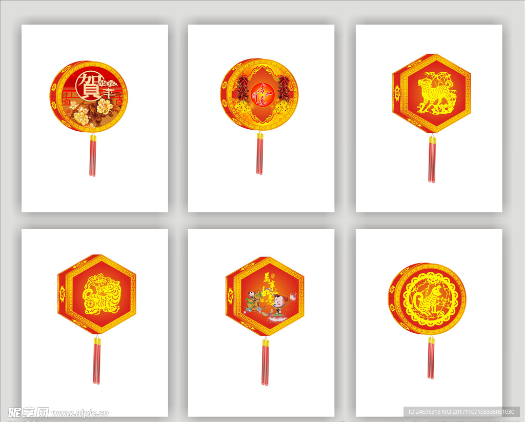 春节素材－新年布置装饰