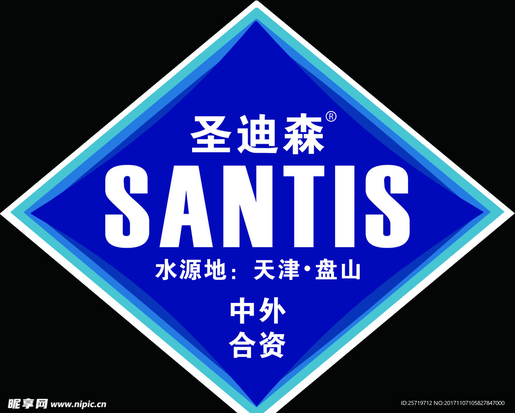 菱形贴标