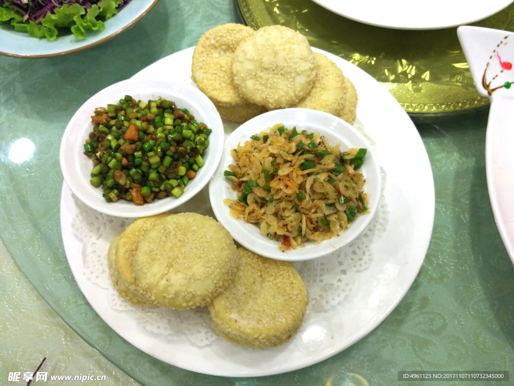 三鲜小饼 虾皮卷饼