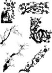 矢量梅花