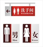 卫生间标识牌