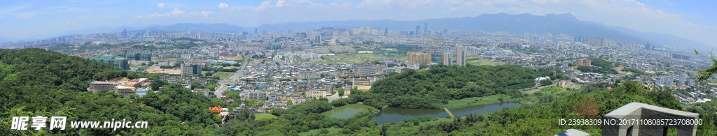 高盖山下的福州城