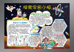 科技宇宙小学生手抄报