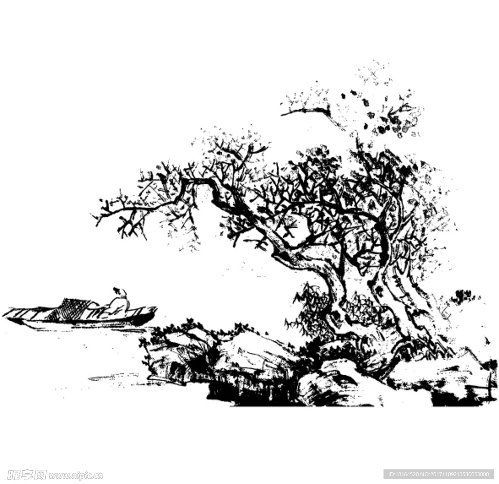 山水画