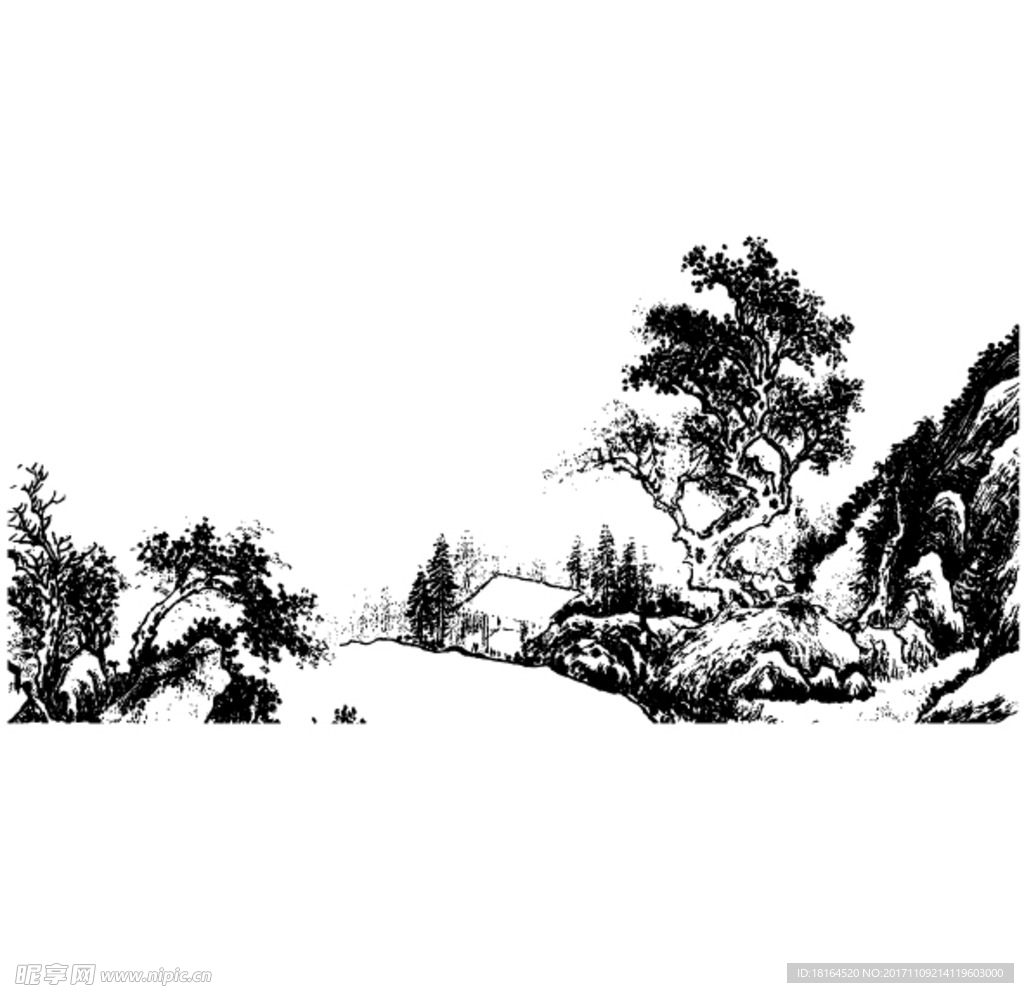 山水画