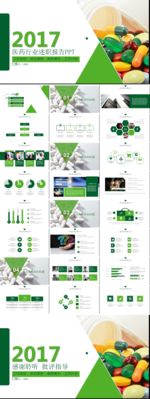 医药行业述职报告工作总结PPT