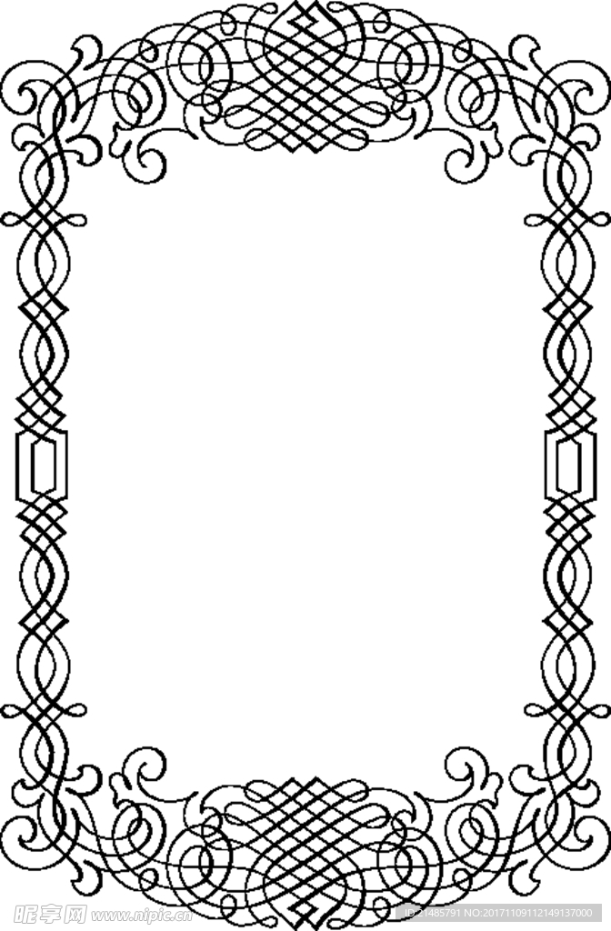 欧式花纹