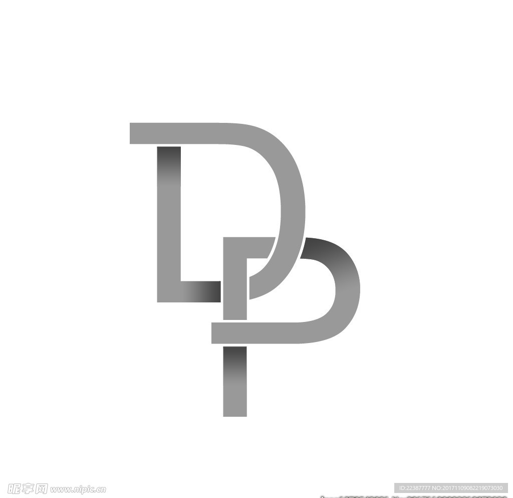 商标设计DP商标