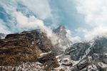 高山 大山 森林 天空 美景